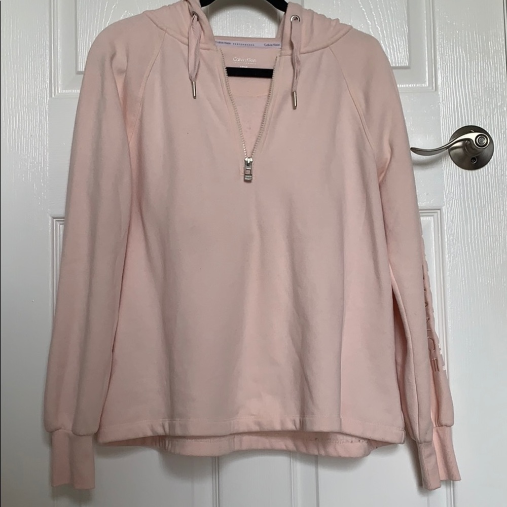 Calvin Klein Performance 3/4 Zip Hoodie
